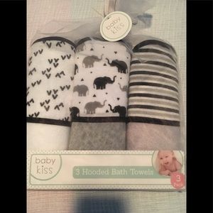 baby kiss hooded bath towels